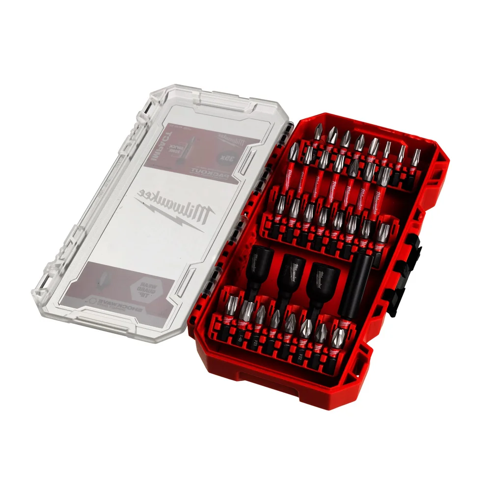 MILWAUKEE BITSSETT SHOCKWAVE CD 35P v:8640204