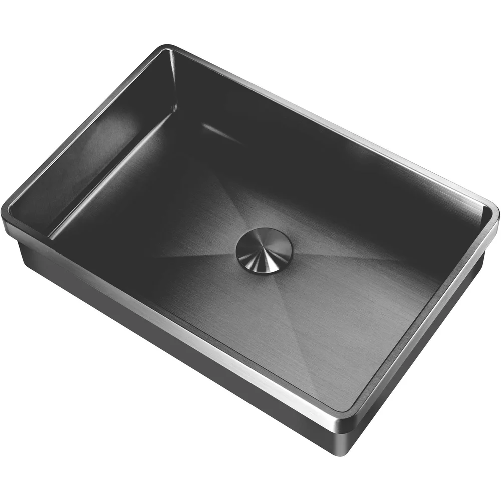 LAVABO HIGH SERVANT M/BUNNVENTIL PVD SHADOW v:2965792