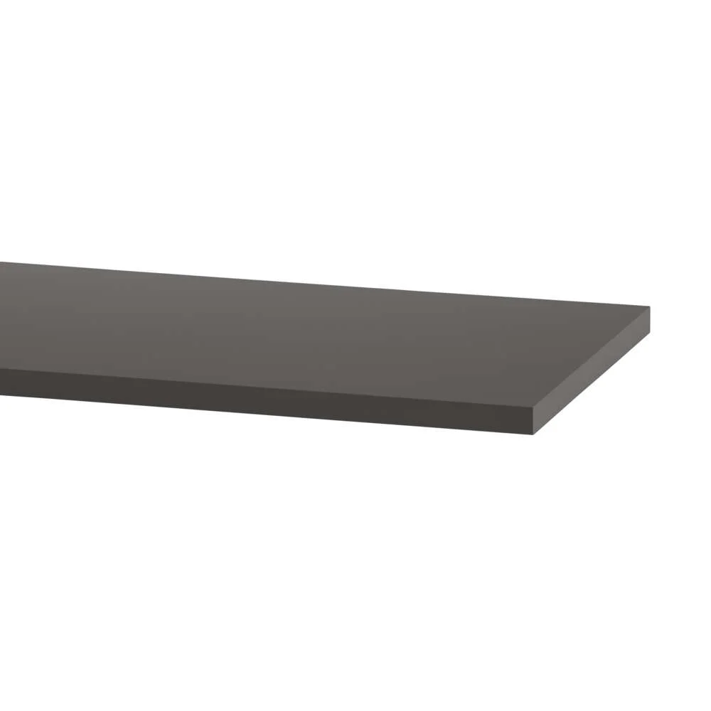 Elfa Klikk-inn graphite 1800×300 mm melaminhylle v:2941522 Elfa Klikk-inn graphite 1800×300 mm melaminhylle v:2941522