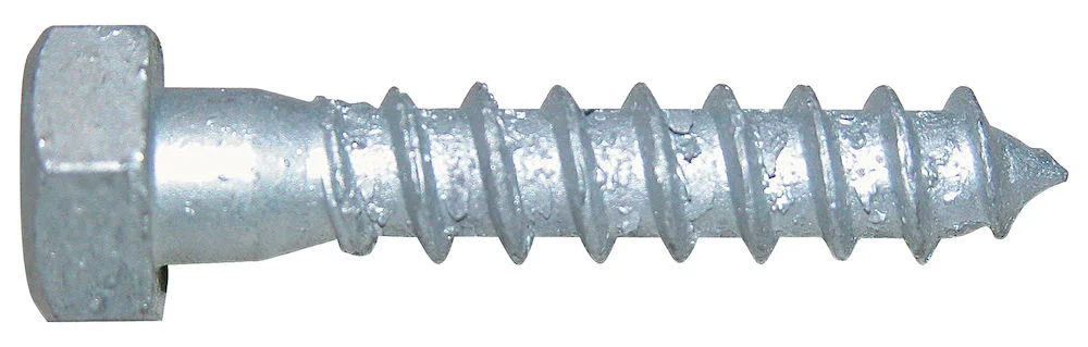 Treskrue fransk 6x50 varmeforzinket 6 stk v:3464044