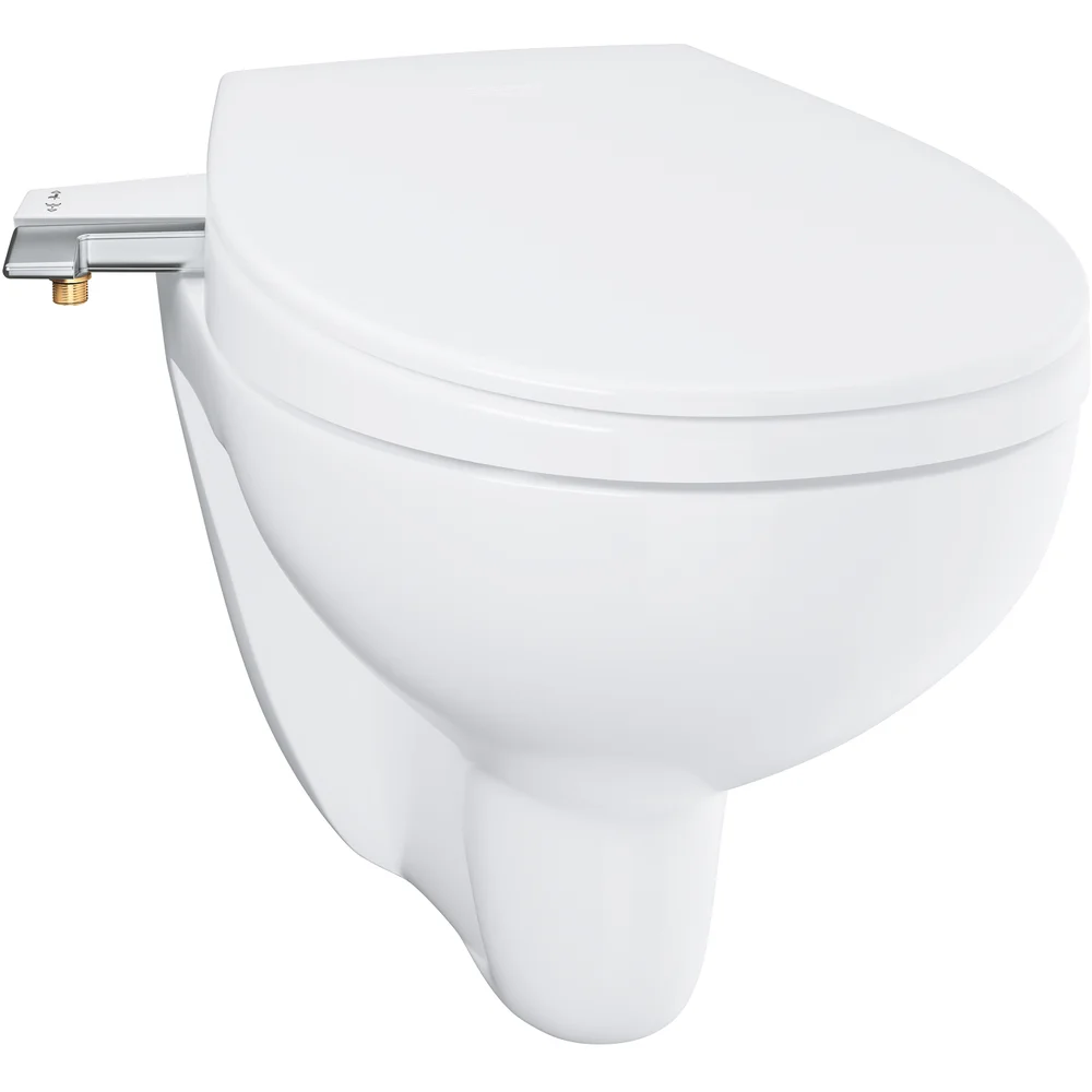 GROHE BAU MANUAL BIDETSETE M/SPYLING OG SOFT-CLOSE ALPINHVIT v:2884510