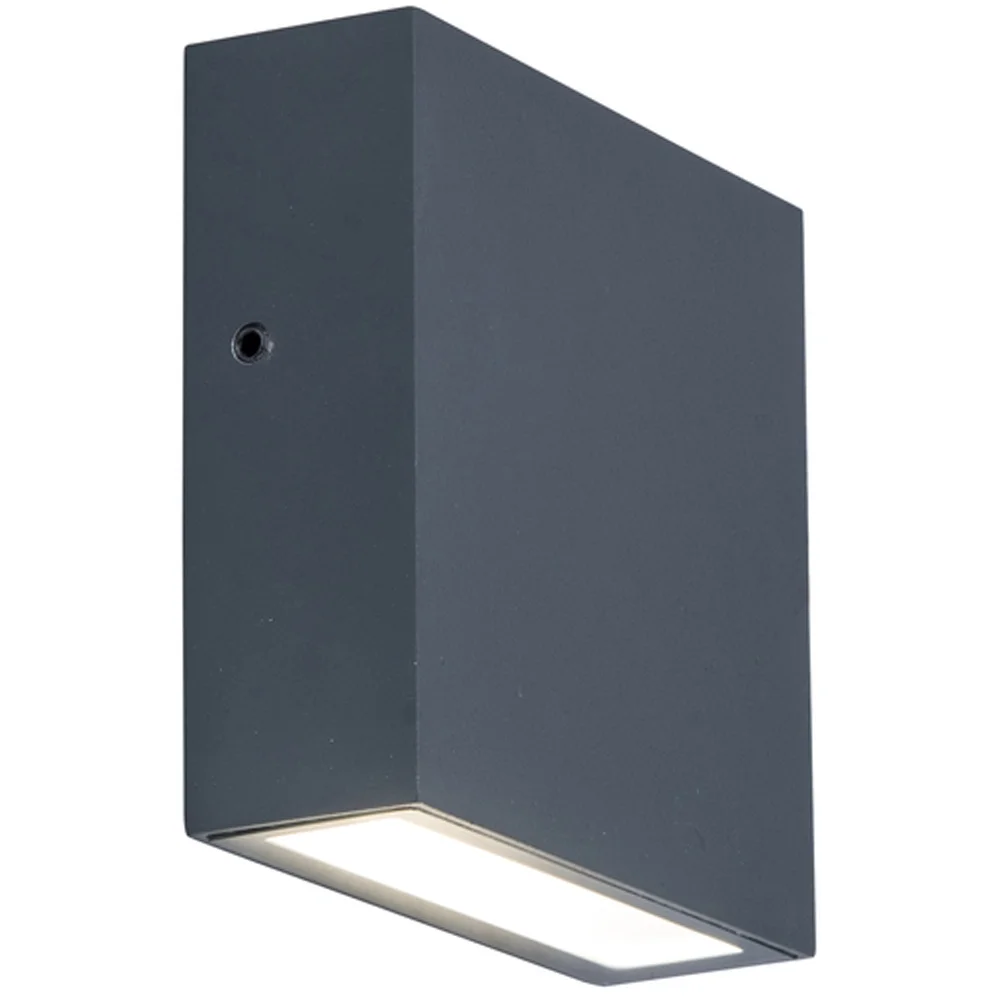 LUTEC ARCHITECTURAL GEMINI XF MØRK GRÅ VEGGHENGT LAMPE v:4640978 LUTEC ARCHITECTURAL GEMINI XF MØRK GRÅ VEGGHENGT LAMPE v:4640978