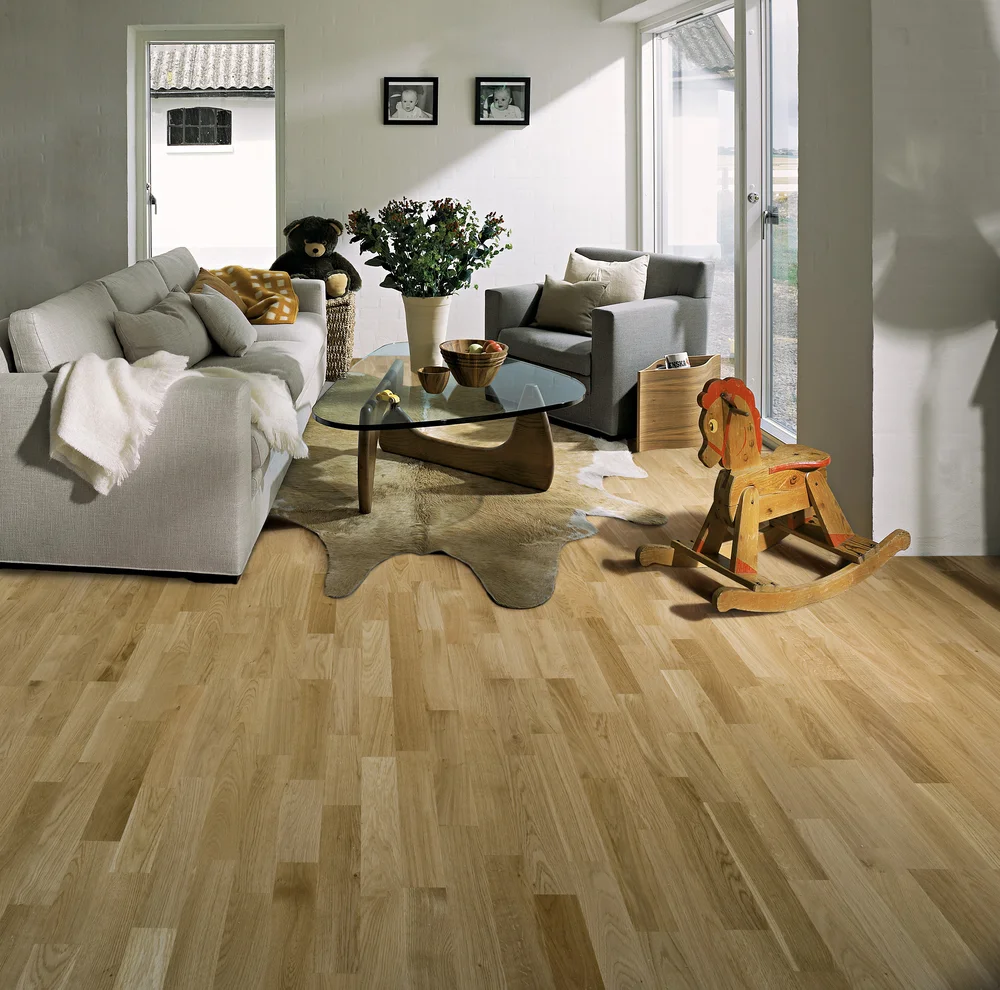 Kährs parkett Eik Lecco 3-stav Oljet 13 mm v:8578616