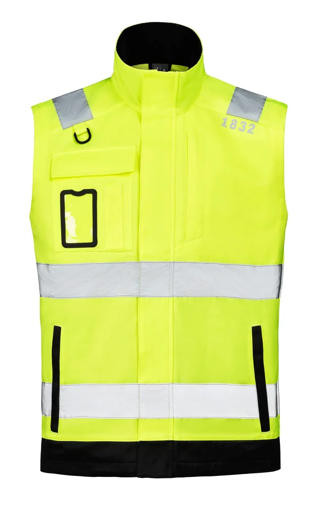 VEST HJ2 KL2 GUL/SORT v:9776292