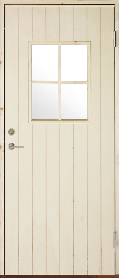 Boddør Sælen Med glass Ubh 100×210 V – Swedoor v:7588502