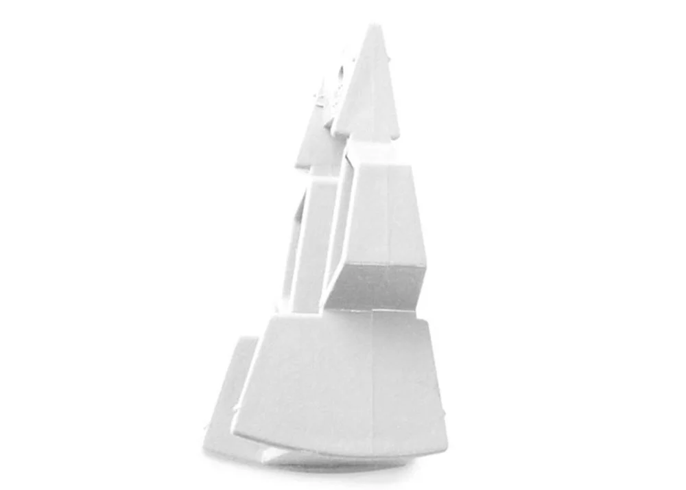 Trekantkile 18/27 gr til plastkonsoll hvit v:9143843