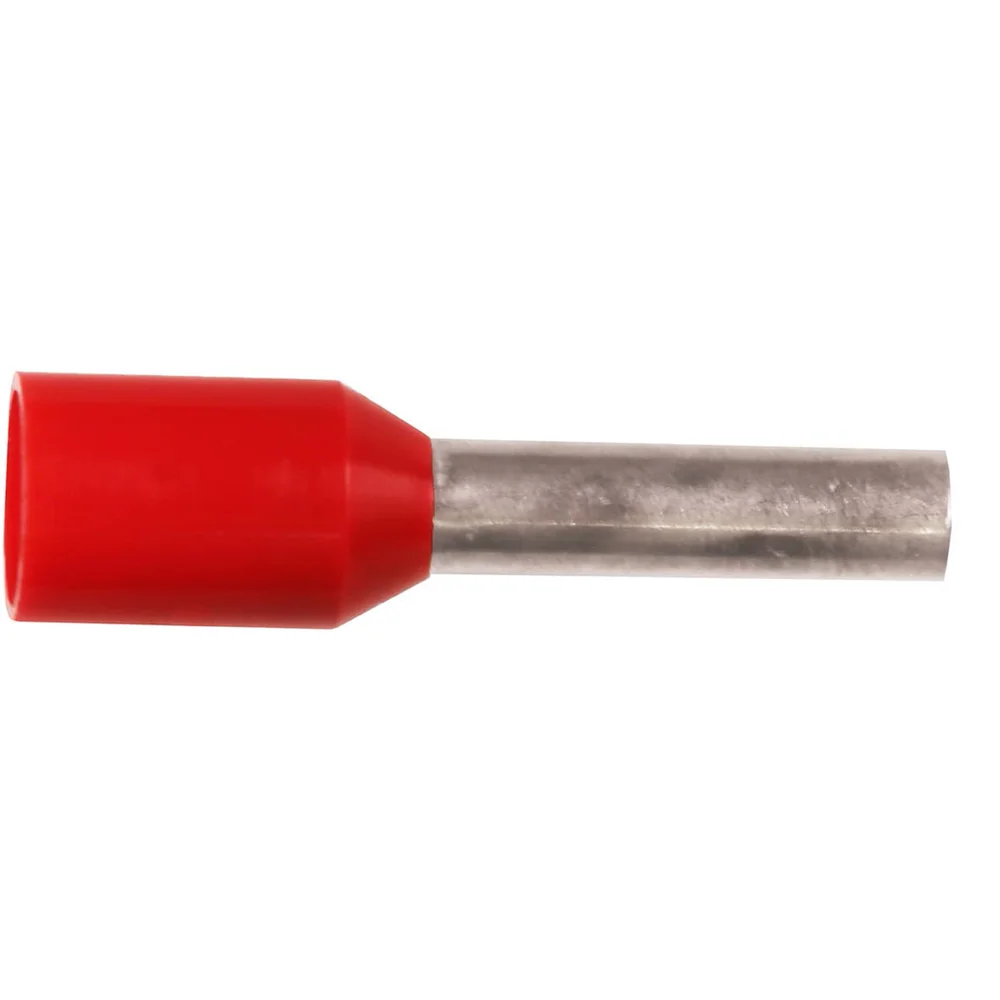 ELITECH ENDEHYLSE ISOLERT 1,5MM2 10MM RØD 10STK v:8528001