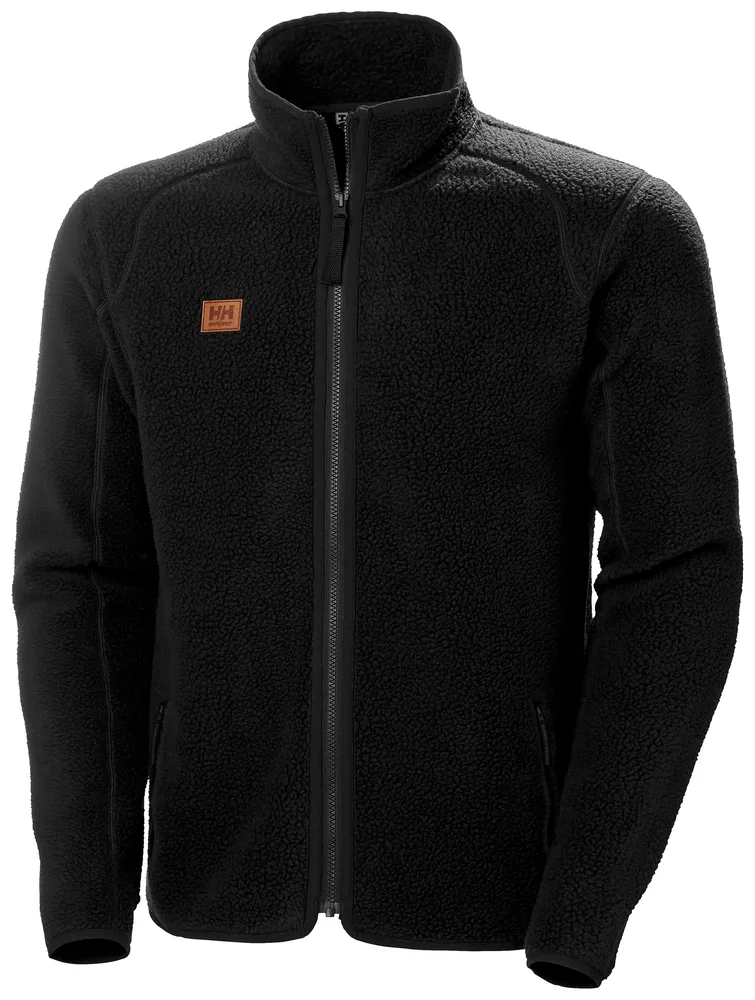 FLEECEJAKKE 72180 990 SVART 3XL v:7841253