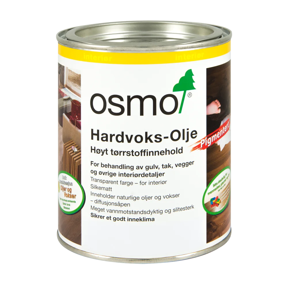 Hardvoksolje pigmentert 0,75 liter grafitt v:2773667 Hardvoksolje pigmentert 0,75 liter grafitt v:2773667