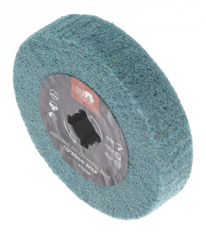 PELA Slipenylontrommel til 509658, #320, Ø115×25 mm v:5171657