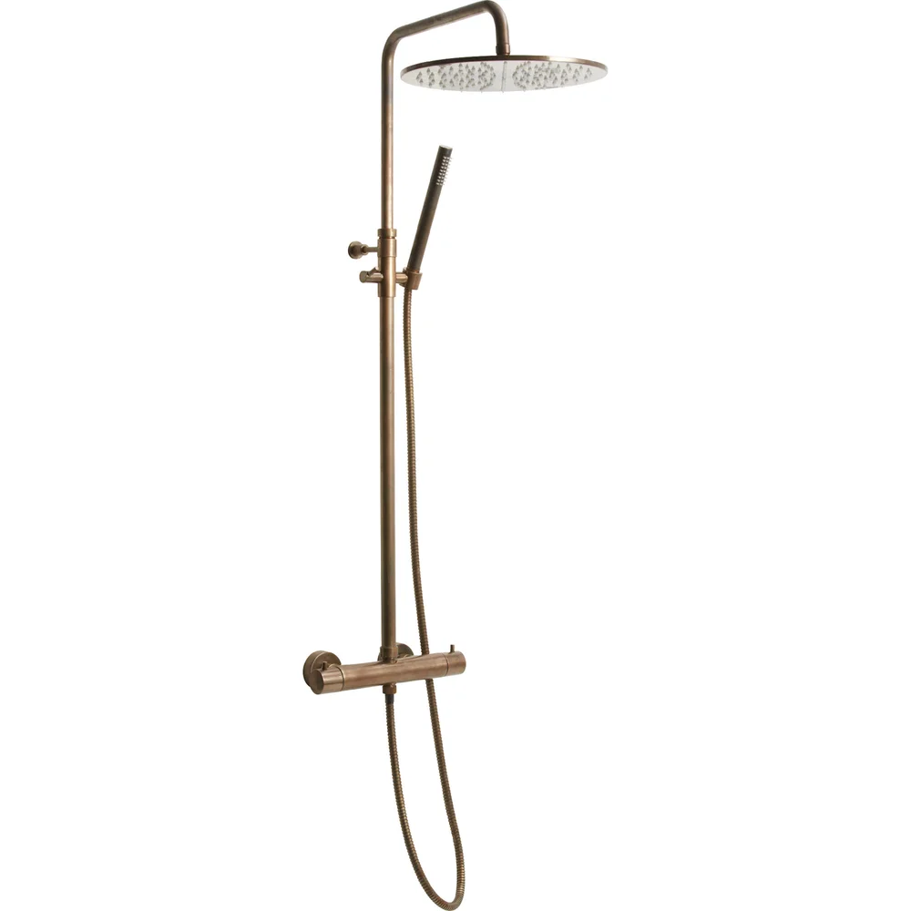 LAVABO ARGO KOMPLET DUSJSETT BRUNT MASSIV MESSING v:4920769 LAVABO ARGO KOMPLET DUSJSETT BRUNT MASSIV MESSING v:4920769