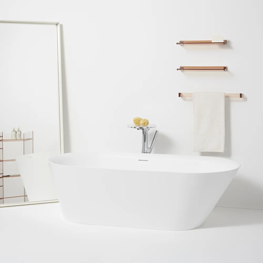 LAUFEN KARTELL HÅNDKLESTATIV 60 CM RØYKGRÅ v:3608430 LAUFEN KARTELL HÅNDKLESTATIV 60 CM RØYKGRÅ v:3608430