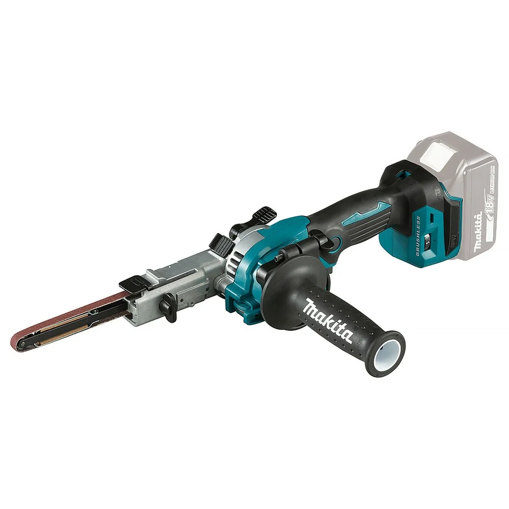Makita Båndslipemaskin LXT DBS180Z, 9 mm, uten batteri & lader v:8734316 Makita Båndslipemaskin LXT DBS180Z, 9 mm, uten batteri & lader v:8734316
