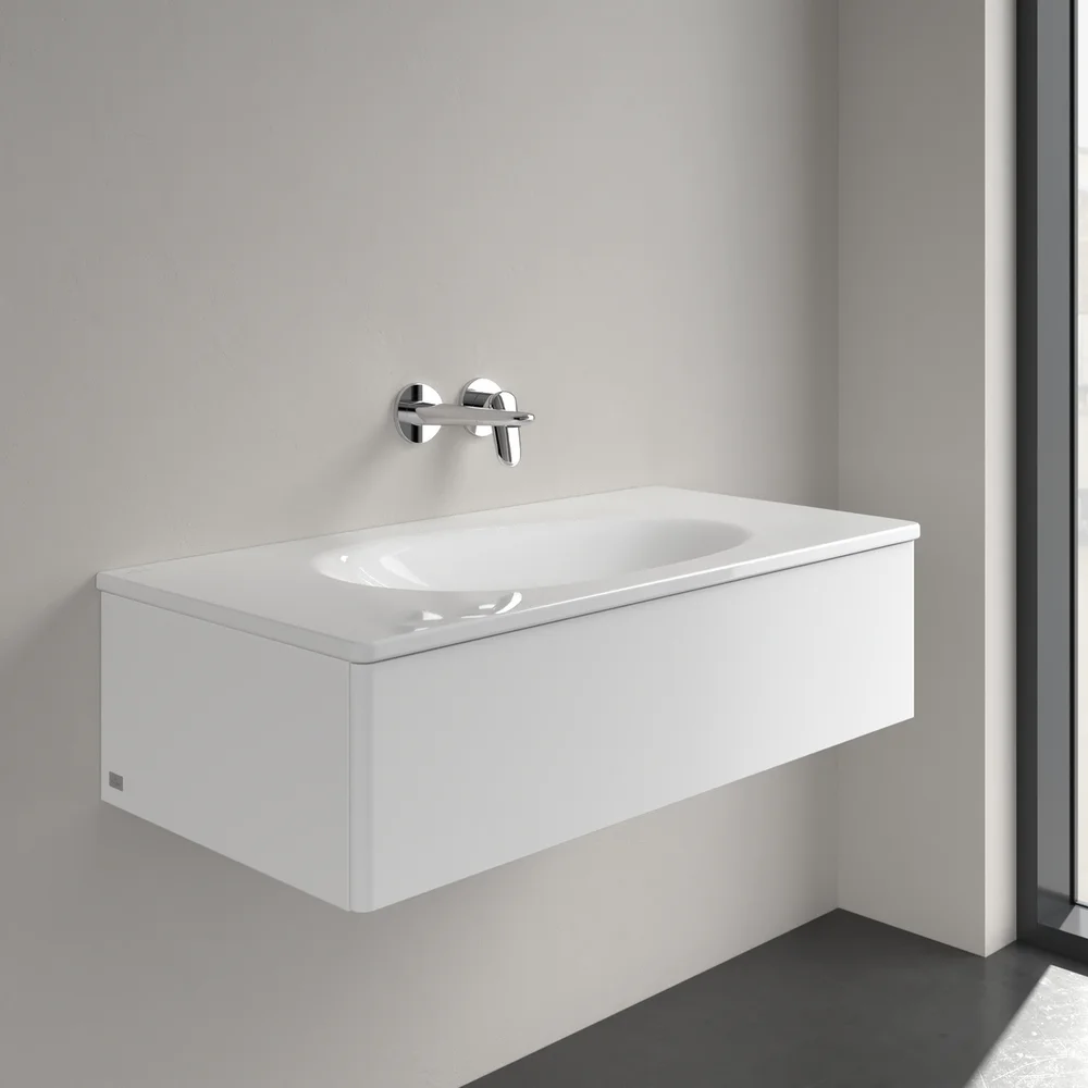 V&B ANTAO SERVANT C+ 100X50 U/OVERLØP HVIT ALPIN v:3268998
