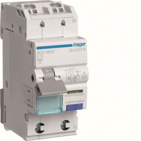 ACS960D Hager Personbeskyttelsesautomat 3028676