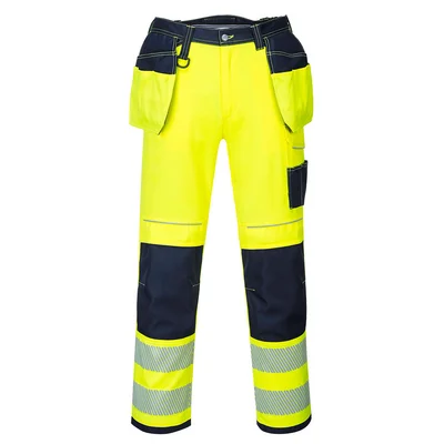 HÅNDVERKSBUKSE KL2 GUL/MAR-EU57 v:6979314