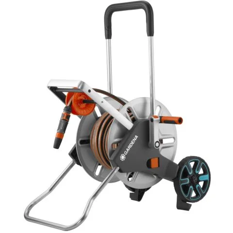 AquaRoll M Easy Metal Gardena Slangevogn 2970442 AquaRoll M Easy Metal Gardena Slangevogn 2970442