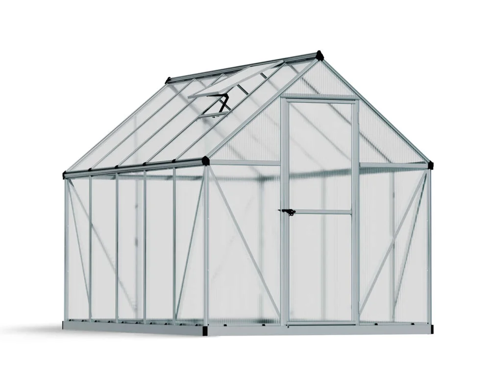 Palram - Canopia Mythos sølv drivhus 5,7 m² v:6475287