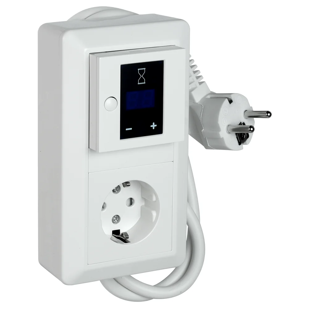ELKO TIDSBRYTERSETT 16A 2-POL M/KABEL HVIT v:6579780 ELKO TIDSBRYTERSETT 16A 2-POL M/KABEL HVIT v:6579780