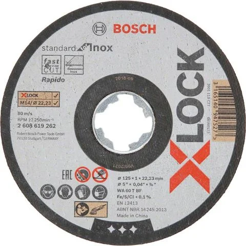 Standard for Inox Bosch Kappeskive 2300060