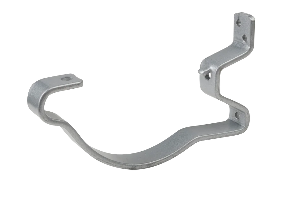 Rennekrok med lufting stål silver 125 mm v:5401517