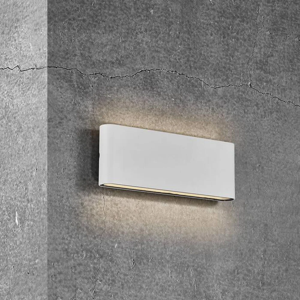 NORDLUX KINVER 26 VEGGLAMPE IP54 LED HVIT v:5919072