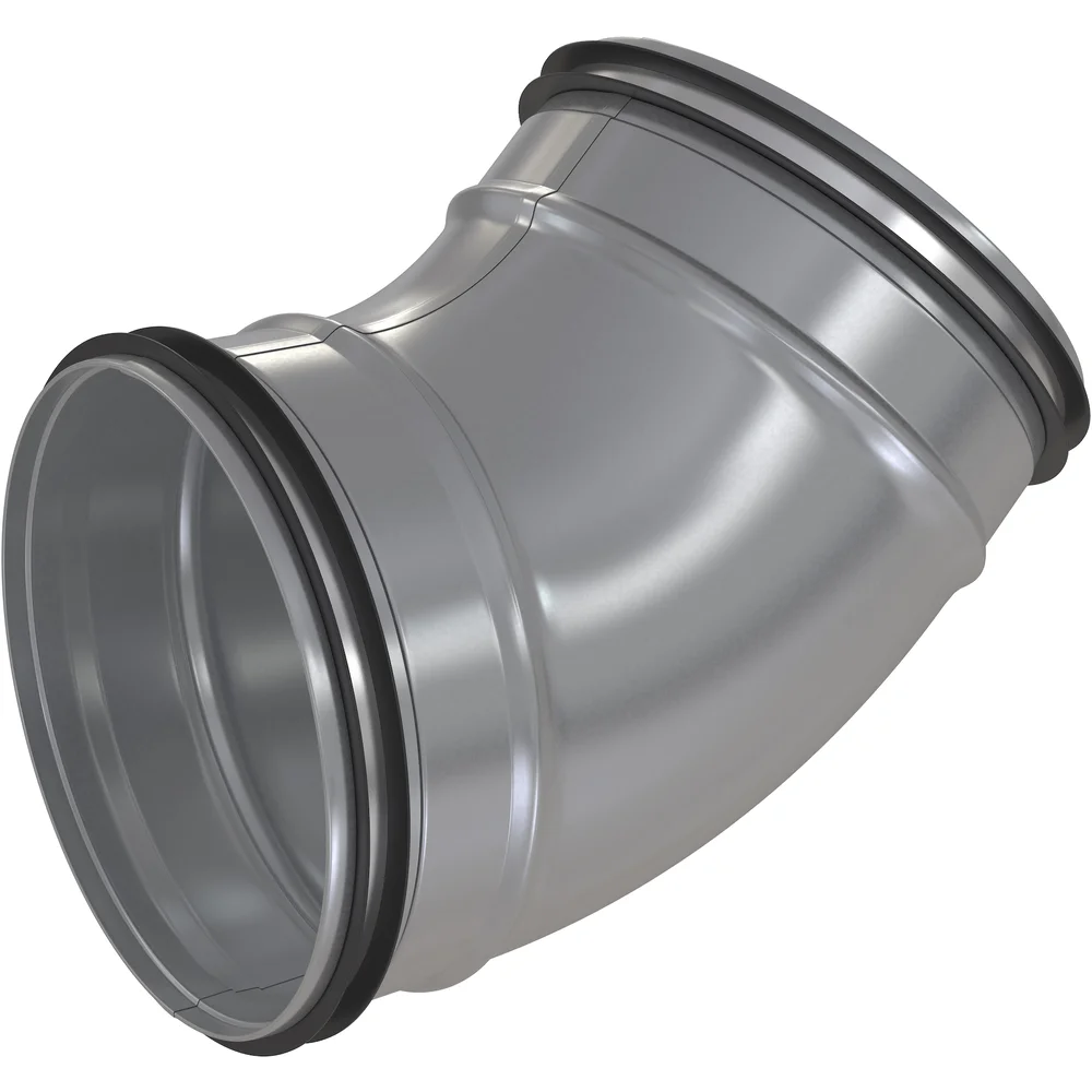 FLEXIT BEND 45° M/PAKNINGER Ø200 v:8282936