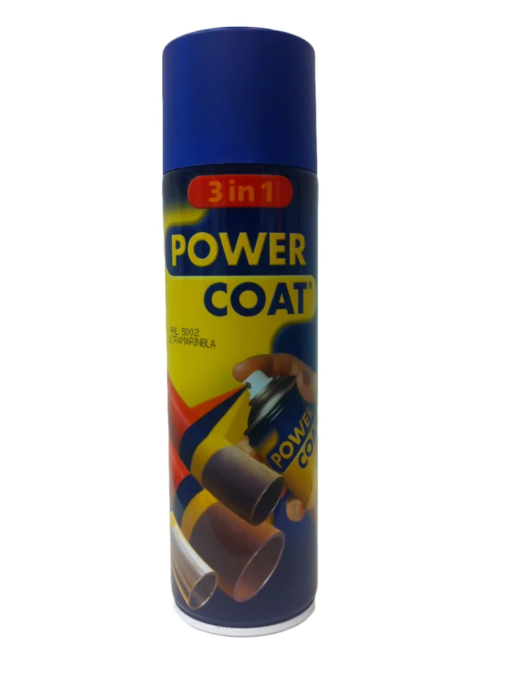 POWER COAT 3IN1 SPRAY ULTRAMARINBLÅ v:4926395 POWER COAT 3IN1 SPRAY ULTRAMARINBLÅ v:4926395