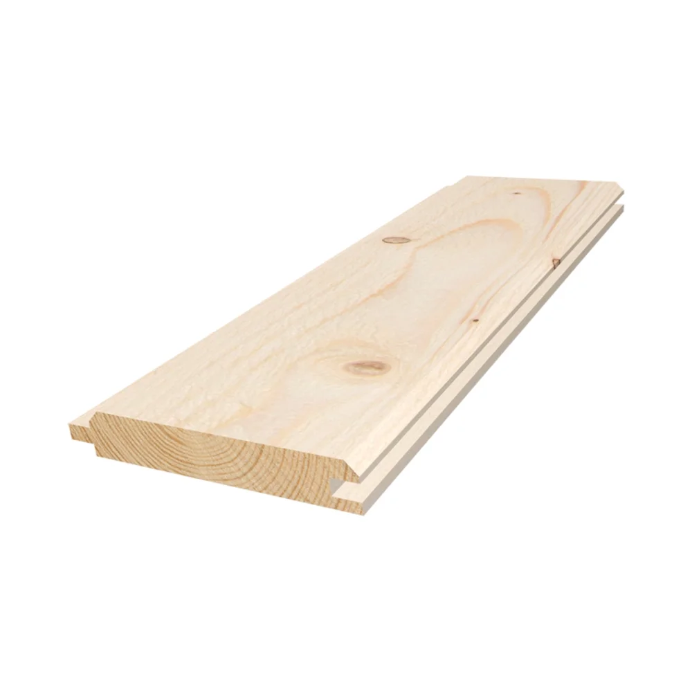 Faspanel utvendig 19×120 mm ubehandlet gran v:4950054 Faspanel utvendig 19×120 mm ubehandlet gran v:4950054