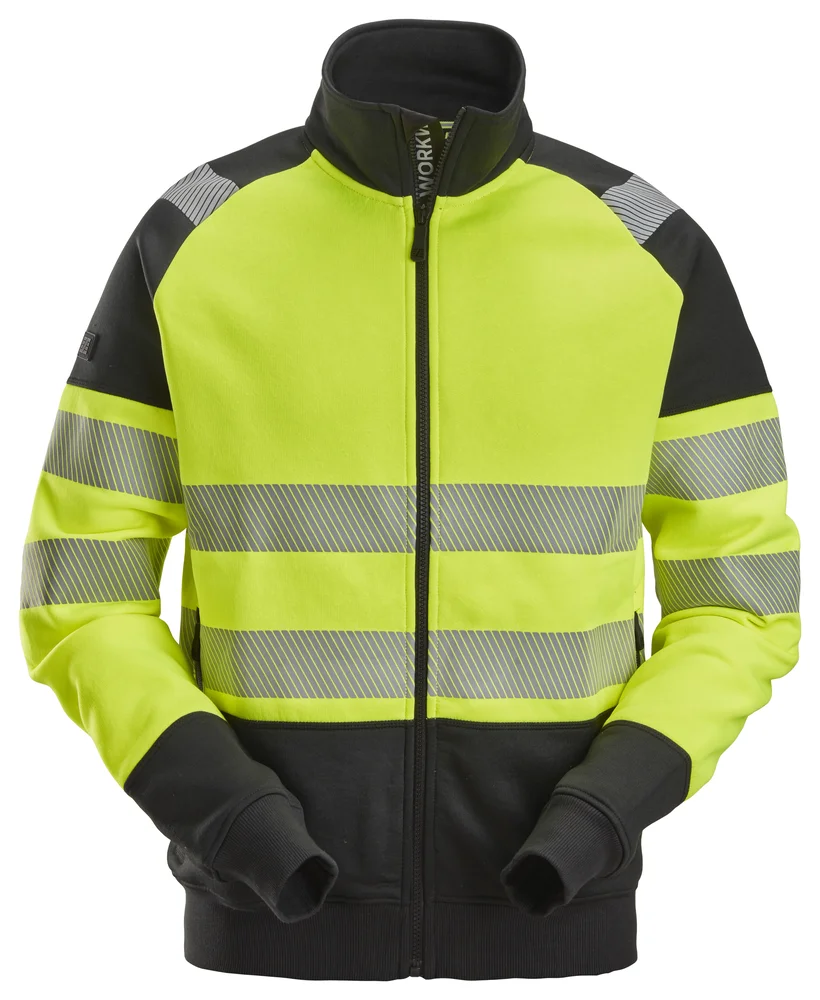 Jakke gul/sort klasse 1 str S v:8026004
