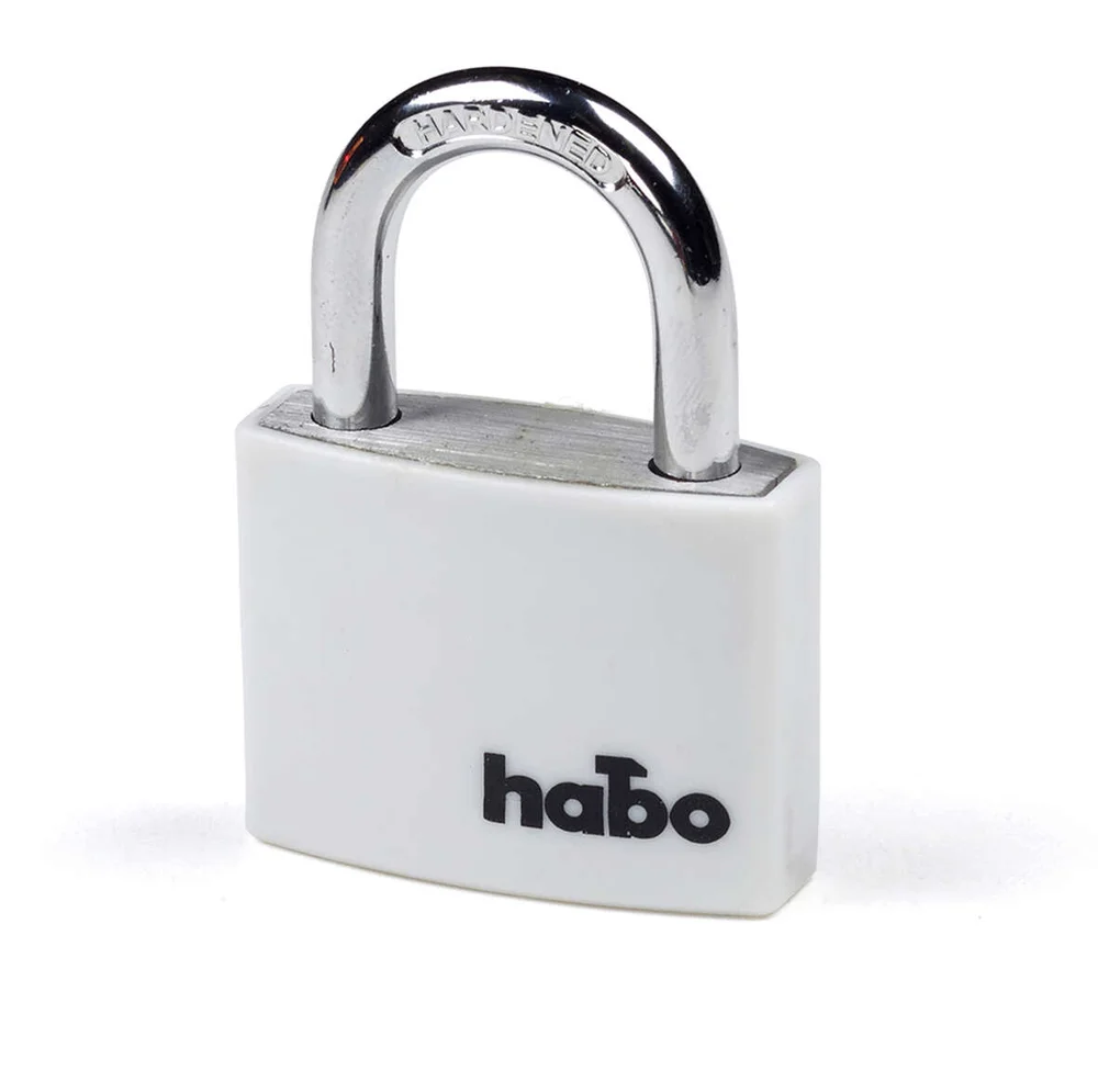 Habo Hengelås 703-40 Hvit v:1209506