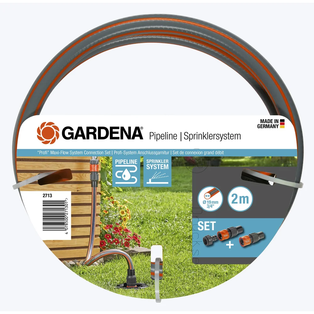 Gardena Koplingssett til rørledning Profi Maxi-Flow v:8892486 Gardena Koplingssett til rørledning Profi Maxi-Flow v:8892486